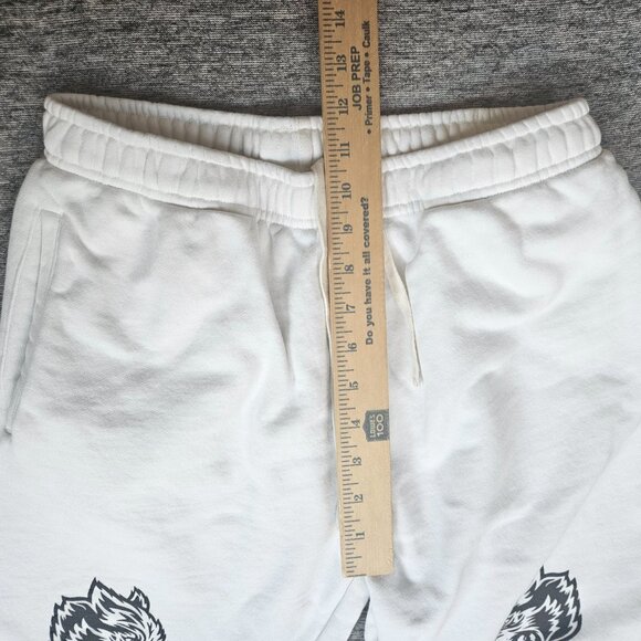Darc Sport She Wolves White Fleece Sweatpants Jogger Women's Small 79 Of 500 - Picture 10 of 12